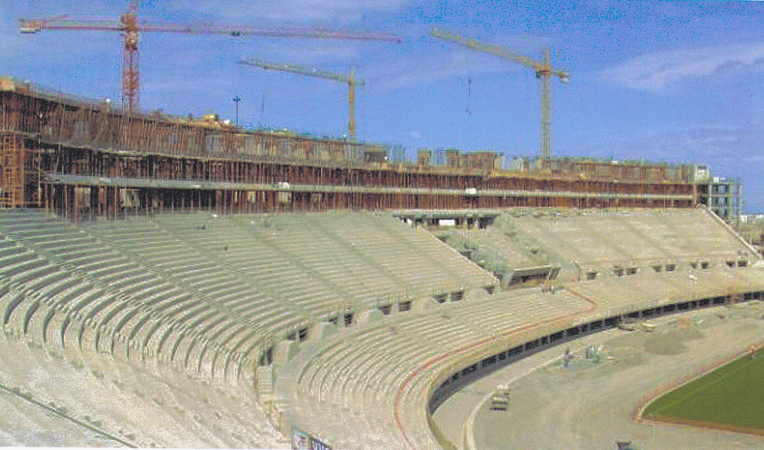 Estadio Gran Canaria en construcción