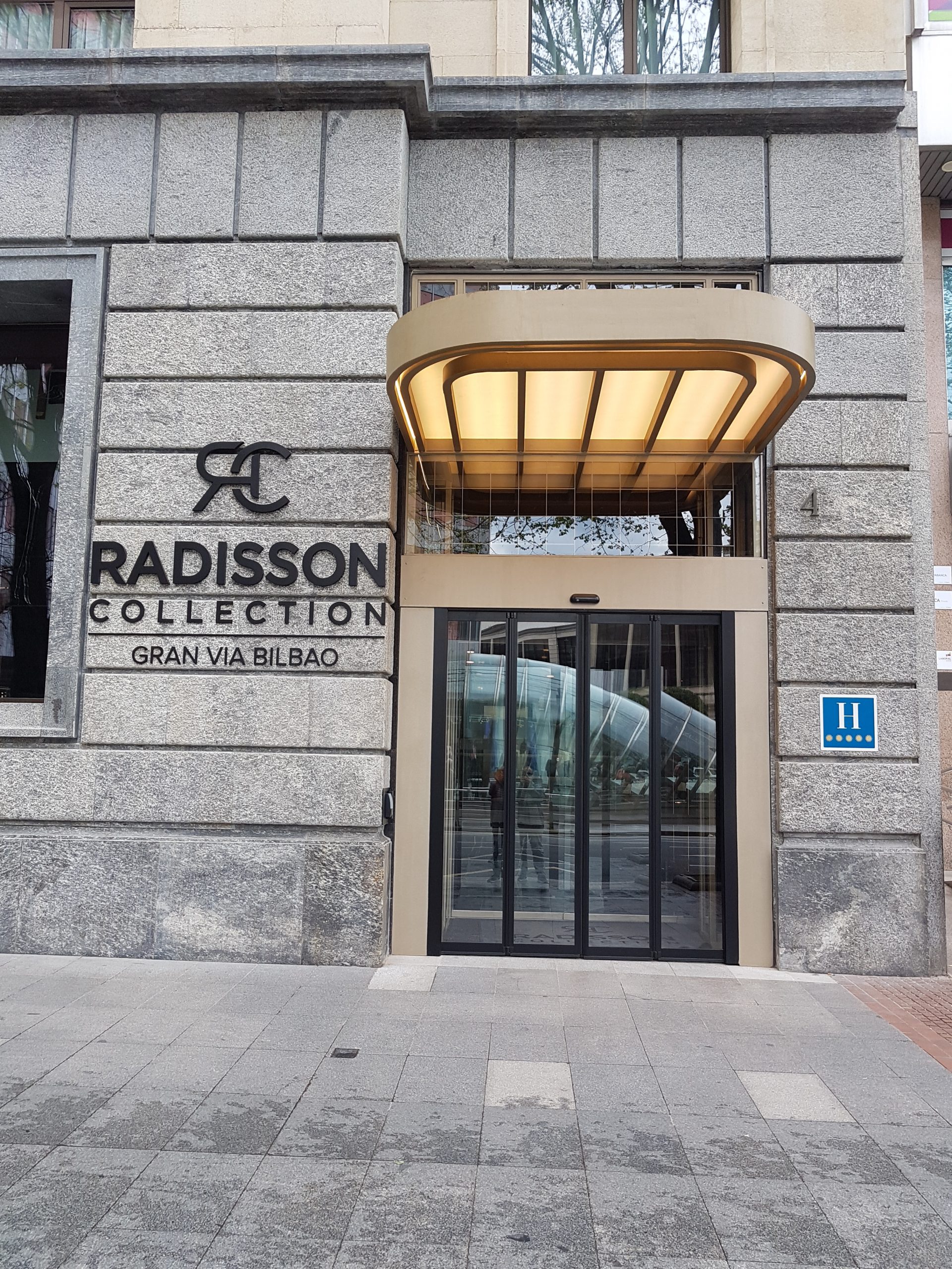 2022. Radisson Collection Hotel, Gran Via Bilbao