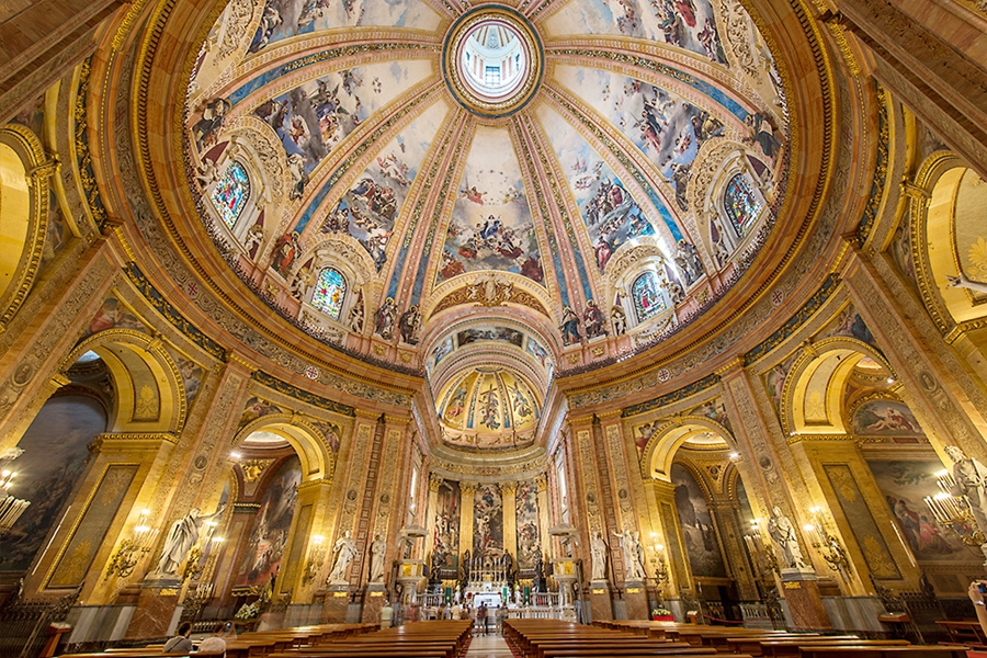 Interior Basílica de San Francisco el Grande